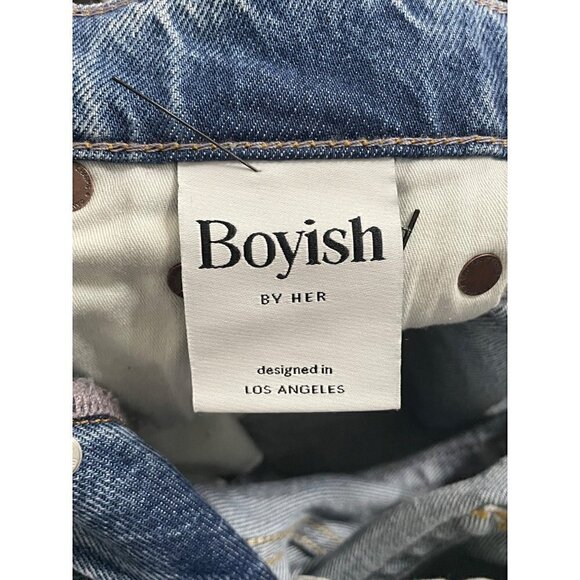 NWOT Boyish Billy Skinny Jeans in Great Dictator Blue 23 - Picture 9 of 9